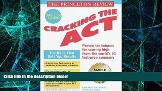Big Deals  Princeton Review: Cracking the ACT, 1999-2000 Edition (Annual)  Best Seller Books Best