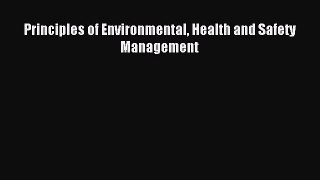 [PDF] Principles of Environmental Health and Safety Management Popular Colection