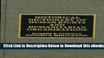 [Reads] Historical Dictionary of Human Rights and Humanitarian Organizations Online Books