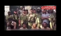 ÖSO militanları tarafından rehin alınan YPG'lilerin videosu ortaya çıktı