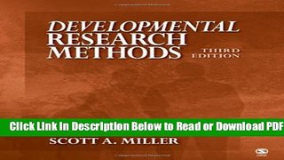 [Get] Developmental Research Methods Popular New