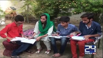 Mother completed her graduation under the discipleship of her son