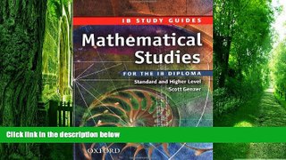 Big Deals  Mathematical Studies for the IB Diploma: Study Guide (International Baccalaureate)