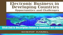 [Reads] Electronic Business In Developing Countries: Opportunities And Challenges Online Books
