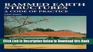 [Best] Rammed Earth Structures: A Code of Practice Online Books