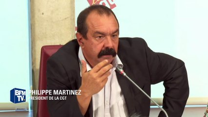 Martinez ironise sur la démission de Macron: "La carrière l'emporte sur l'intérêt collectif"