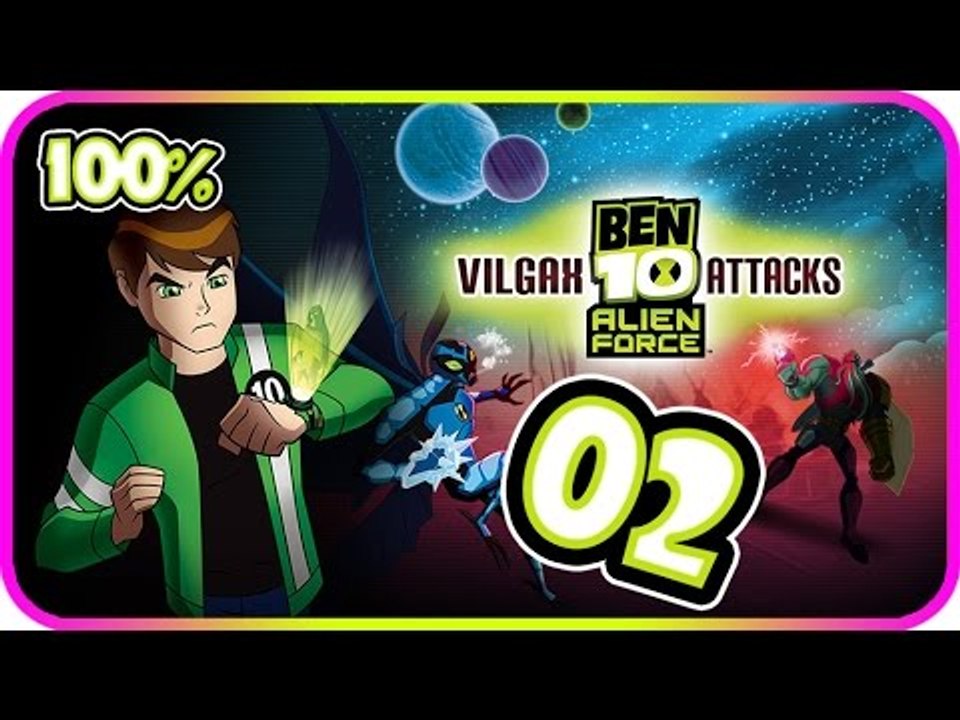 Ben 10 Alien Force: Vilgax Attacks Walkthrough Part 2 (X360, Wii, PS2, PSP) 100% Bellwood Boss