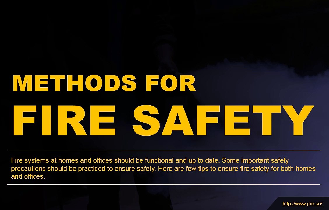 Various Ways In Which Fire Safety Can Be Assured