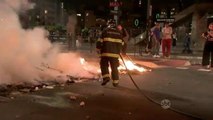 PM usa bombas em protesto contra o impeachment na Avenida Paulista