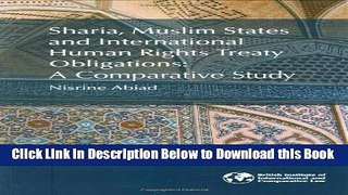 [Reads] Sharia, Muslim States and International Human Rights Treaty Obligations: A Comparative