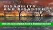 [PDF] Disability and Disaster: Explorations and Exchanges (Disaster Studies) Online Ebook