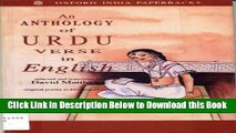 [PDF] An Anthology of Urdu Verse in English: with the original poems in Devanagari (Oxford India