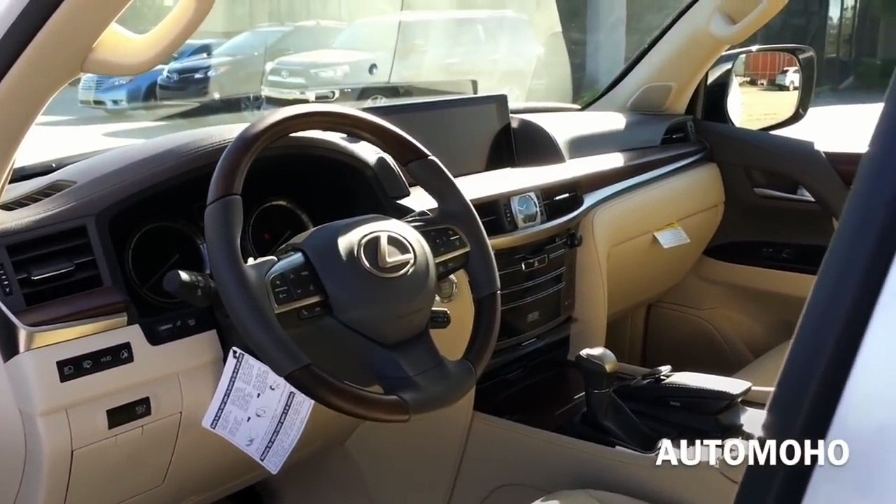COMPARISON- 2017 Mercedes Benz GLS Class vs Lexus LX 570 Full Review_15