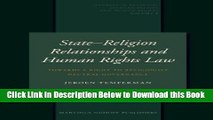 [Reads] StateReligion Relationships and Human Rights Law (Studies in Religion, Secular Beliefs and