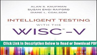 [Get] Intelligent Testing with the WISC-V Popular New