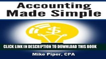 [PDF] Accounting Made Simple: Accounting Explained in 100 Pages or Less Full Online