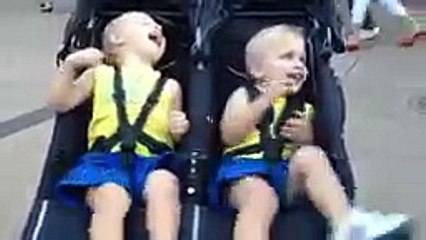 Cute Laughing Twins