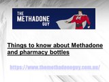 To know about the Methadone farmacy container bottles at The Methadone Guy