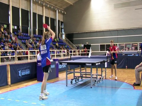 TENNIS DE TABLE-EURO MINI CHAMP'S-FINALE GIRLS 2004