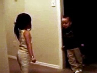 Cute Little Kids Arguing