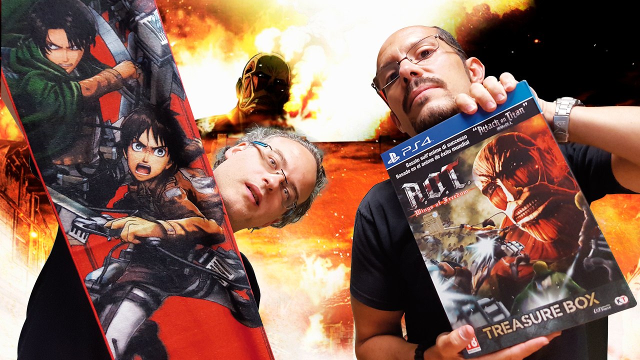 Unboxing Ataque a los titanes Wings of Freedom Treasure box