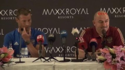 Rusya Milli Takımı Teknik Direktörü Cherchesov Motivasyonumuz ve Sistemimiz Zafer Kazanmaya Yönelik