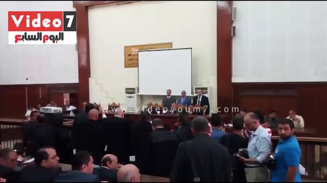 . دفاع متهمى اقتحام قسم حلوان يتمسك بسماع شهود النفى