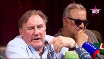 Gérard Depardieu inaugure un centre culturel à son nom en Russie