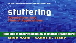 [Get] Stuttering: Foundations and Clinical Applications (The Allyn   Bacon Communication Sciences