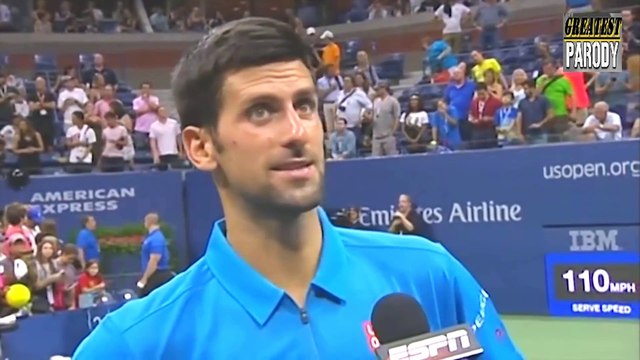 Novak Djokovic imite Phil Collins en chantant avec les pas de I can't dance