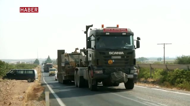 Suriye sınırındaki birliklere zırhlı araç takviyesi yapılıyor