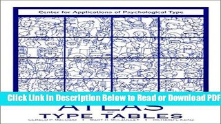 [Get] Myers-Briggs Type Indicator Atlas of Type Tables Popular New
