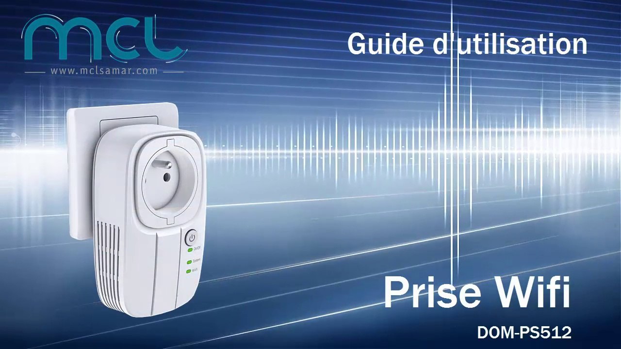 DOM-PS512_utilisation Prise connectée Wifi 4000W
