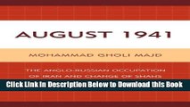 [Best] August 1941: The Anglo-Russian Occupation of Iran and Change of Shahs Online Ebook