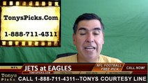 Philadelphia Eagles vs. New York Jets Free Pick Prediction NFL Preseason Pro Football Odds Preview 9-1-2016