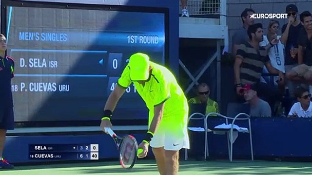 Dudi Sela - Pablo Cuevas (Özet)