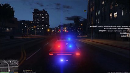 LSPDFR | OES Clan Patrol #2 | Chase Turns Into a Car tipping off a Bridge