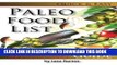 [PDF] Paleo Food List: Paleo Food Shopping List for the Supermarket; Diet Grocery list of