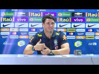 Seleção Brasileira: Coletiva de imprensa com Giuliano - 29/08/2016