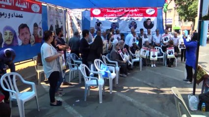 Açlık Grevindeki Filistinli Tutuklulara Destek Gösterisi