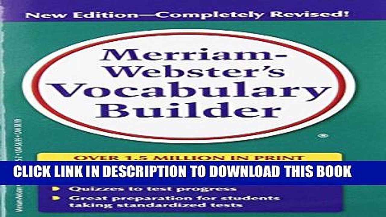 [PDF] Merriam-Webster Vocabulary Builder Full Colection