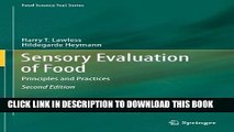 [Read PDF] Sensory Evaluation of Food: Principles and Practices (Food Science Text Series) Ebook
