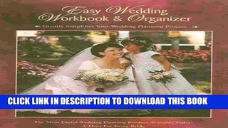 [Download] Easy Wedding Workbook   Organizer Paperback Free