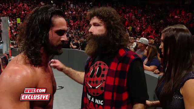 Seth Rollins confronts Stephanie McMahon after Raw goes off the air- Raw Fallout