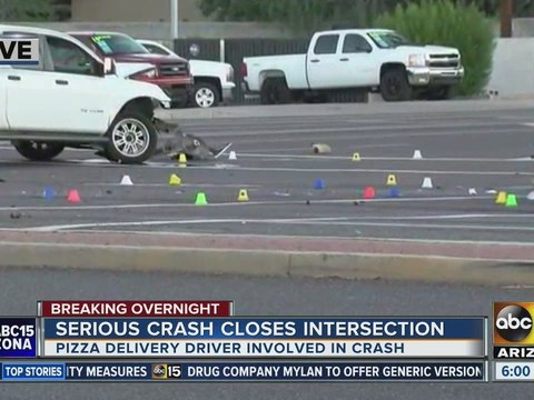 Impairment, red light violation possible factors in serious overnight crash