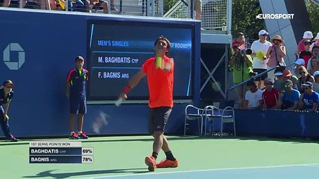 Marcos Baghdatis - Facundo Bagnis (Özet)