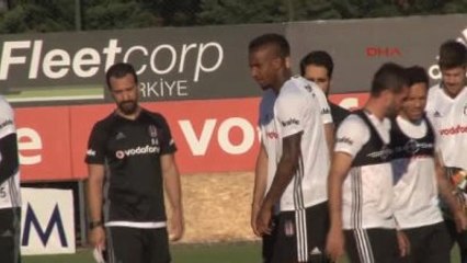 Beşiktaş'ta Yeni Transfer Abubakar İlk Antrenmanına Çıktı