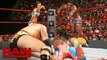 Roman Reigns vs Seth Rollins vs Kevin Owens vs Big Cass Full Match - WWE RAW 29 August 2016