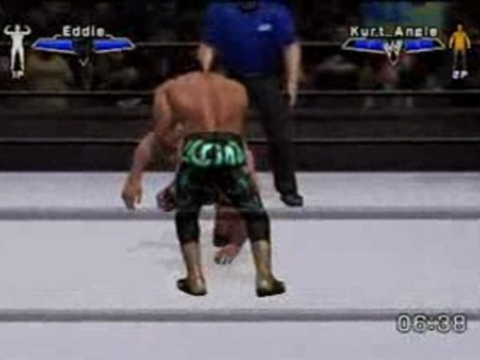 Eddie Guerrero vs Kurt Angle (SvR 07)