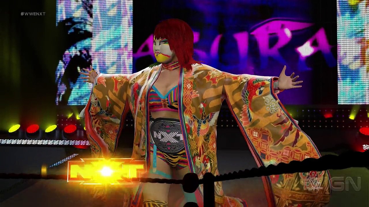 WWE2K17 : Entrée de Asuka